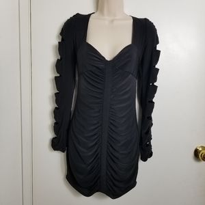 Jill Stuart Collection Sexy Bodycon Black Dress